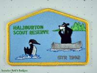 Click to enlarge 1992 Haliburton Scout Reserve